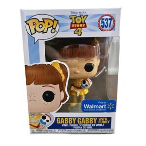New Funko Pop! Vinyl: Pixar Gabby holding Forky 537 Walmart Exclusive Toy Story